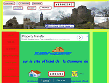 Tablet Screenshot of mairie-vergezac.com